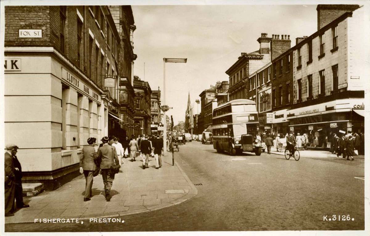 Preston. Fishergate, 1950s