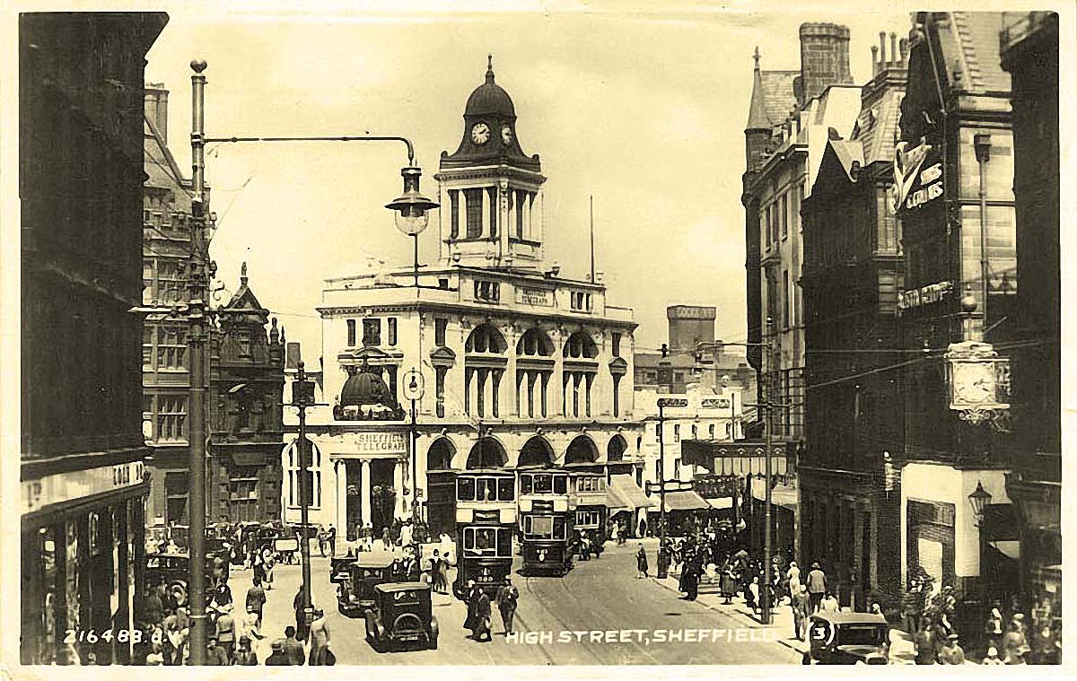 Sheffield. Hing Street