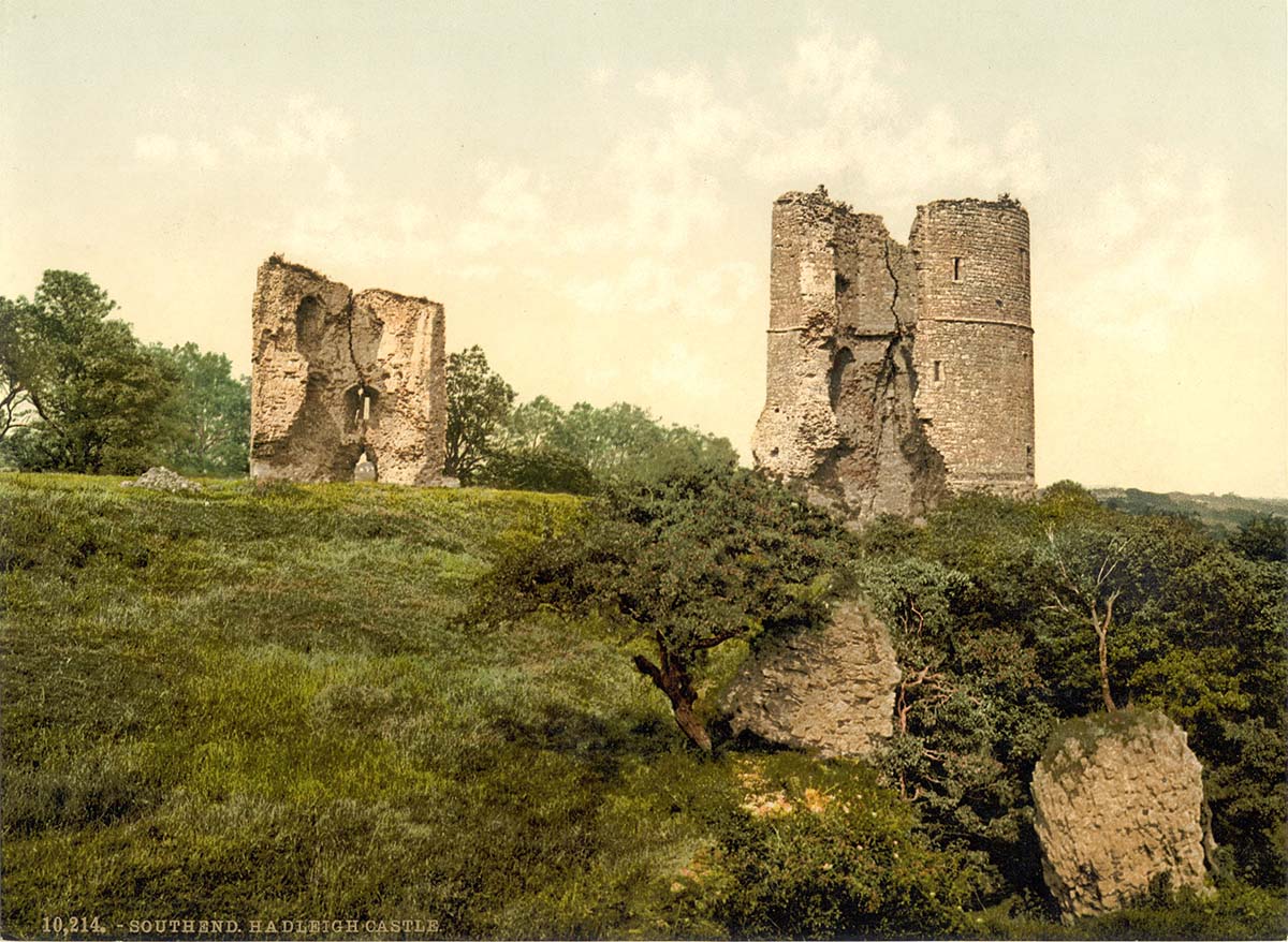 Southend-on-Sea. Hadleigh Castle, 1890