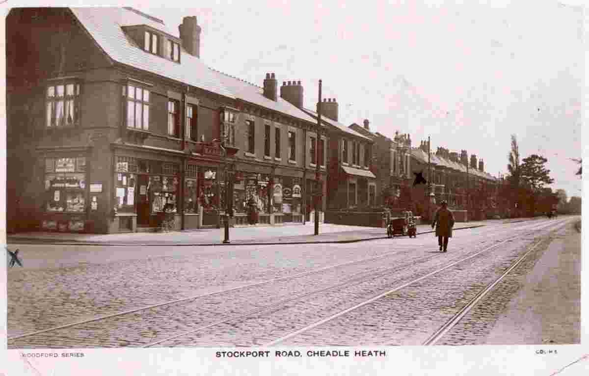 Stockport. Cheadle Heath, Stockport Road