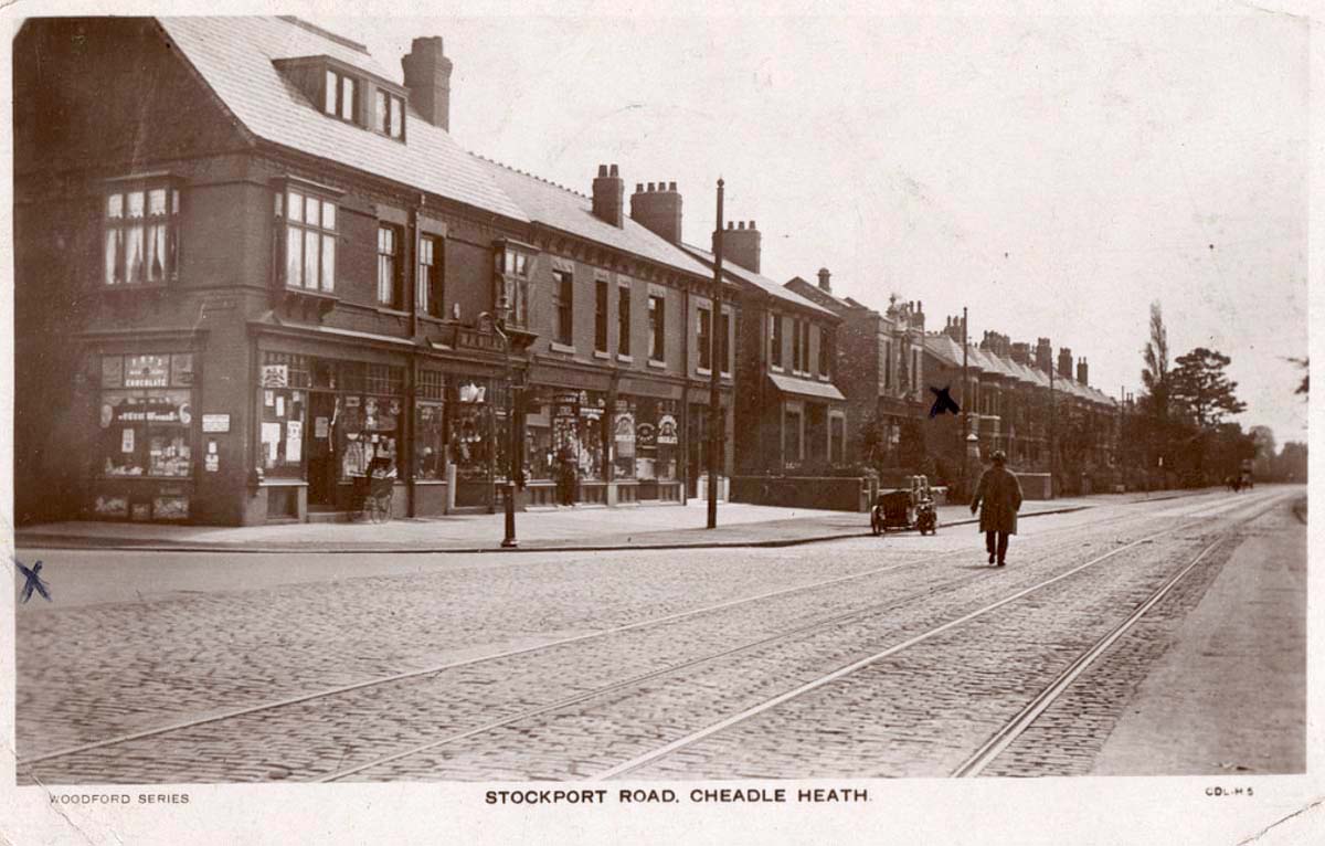Stockport. Cheadle Heath, Stockport Road