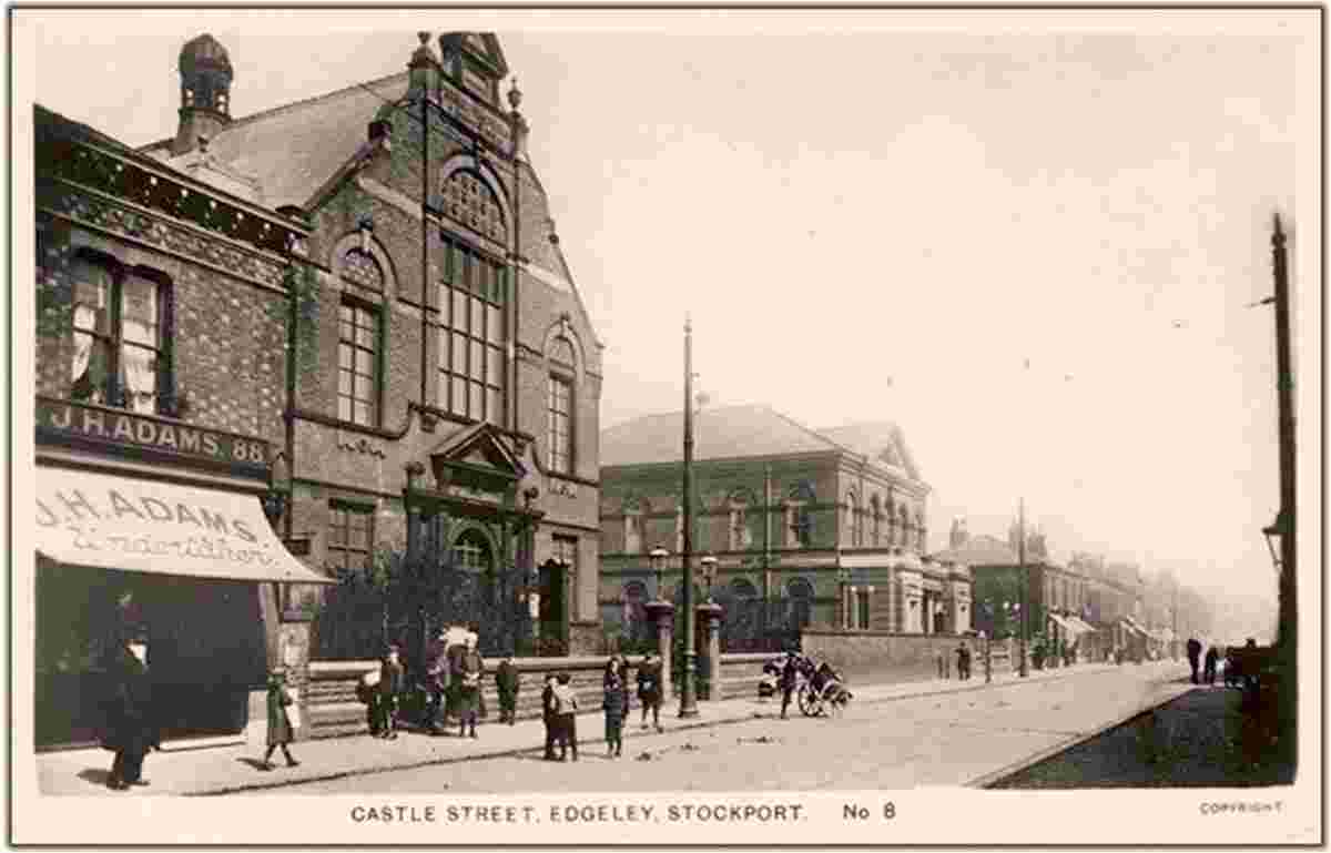 Stockport. Edgeley - Castle Street