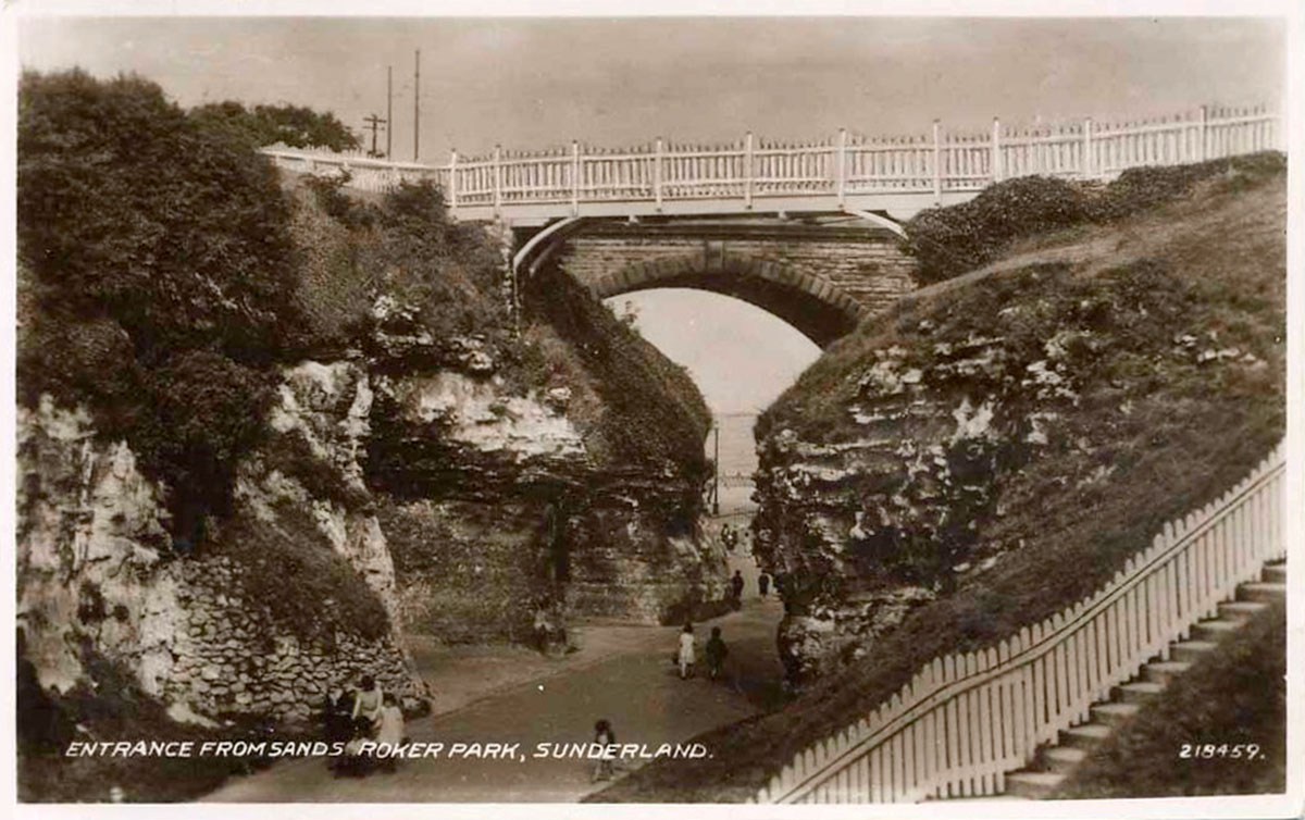 Sunderland. Roker Park, Entrance, 1948