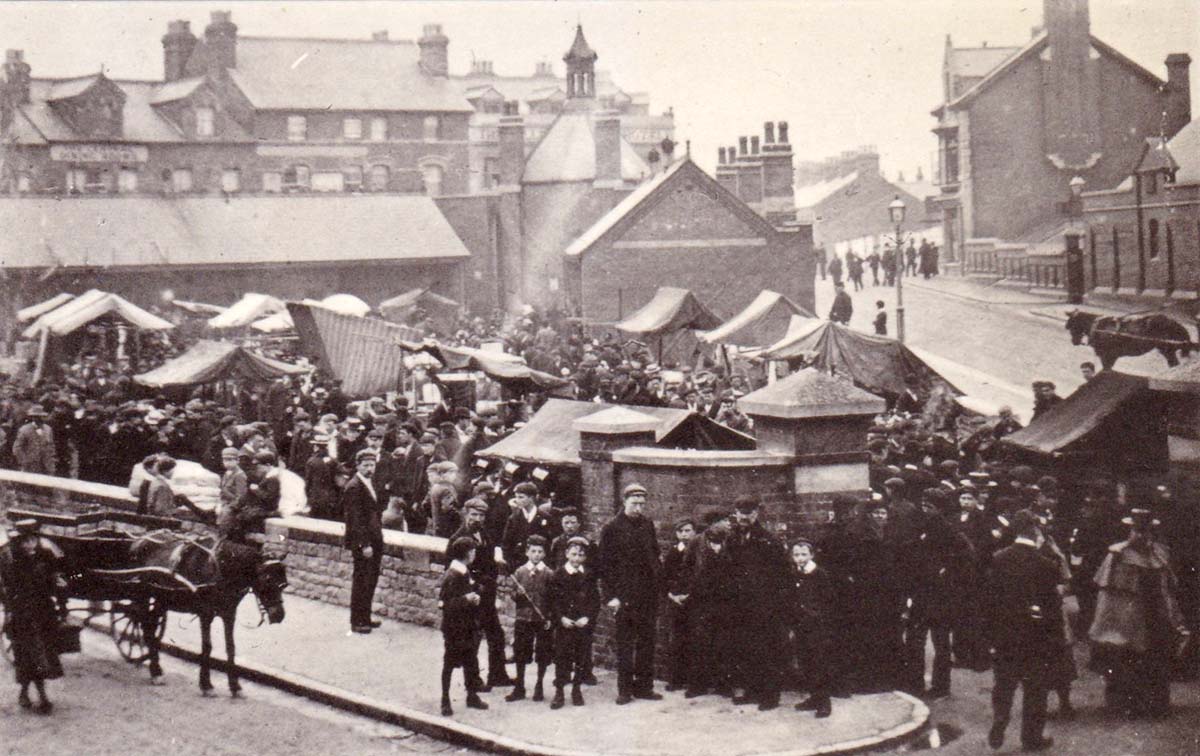 Swindon. Old Market, Market Street, 1902
