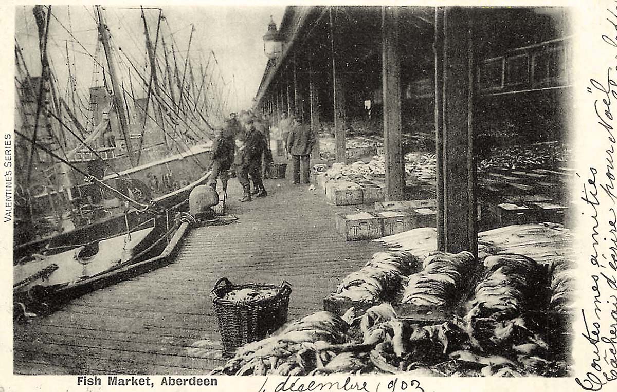 Aberdeen. Fish market, 1903
