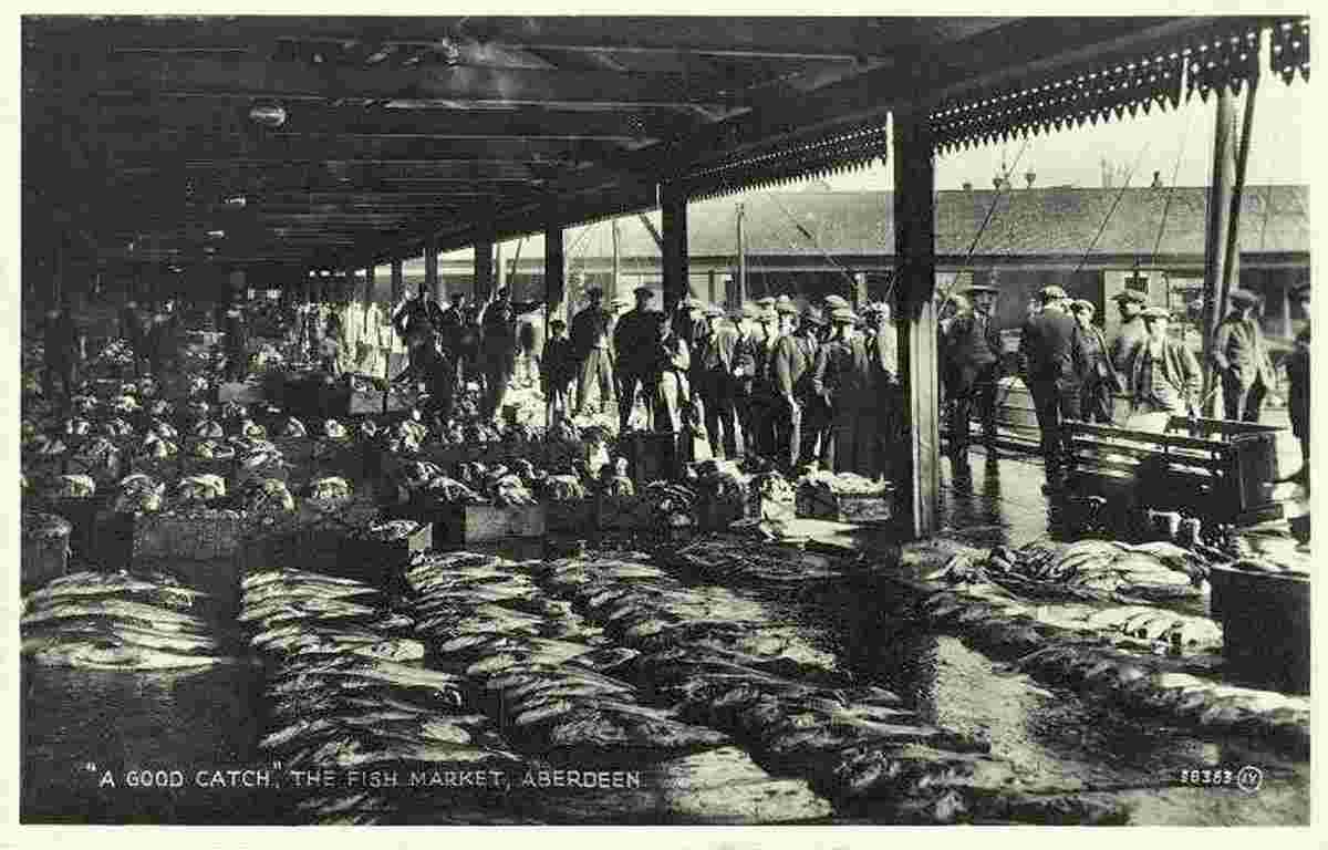 Aberdeen. Fish market, A Good Catch