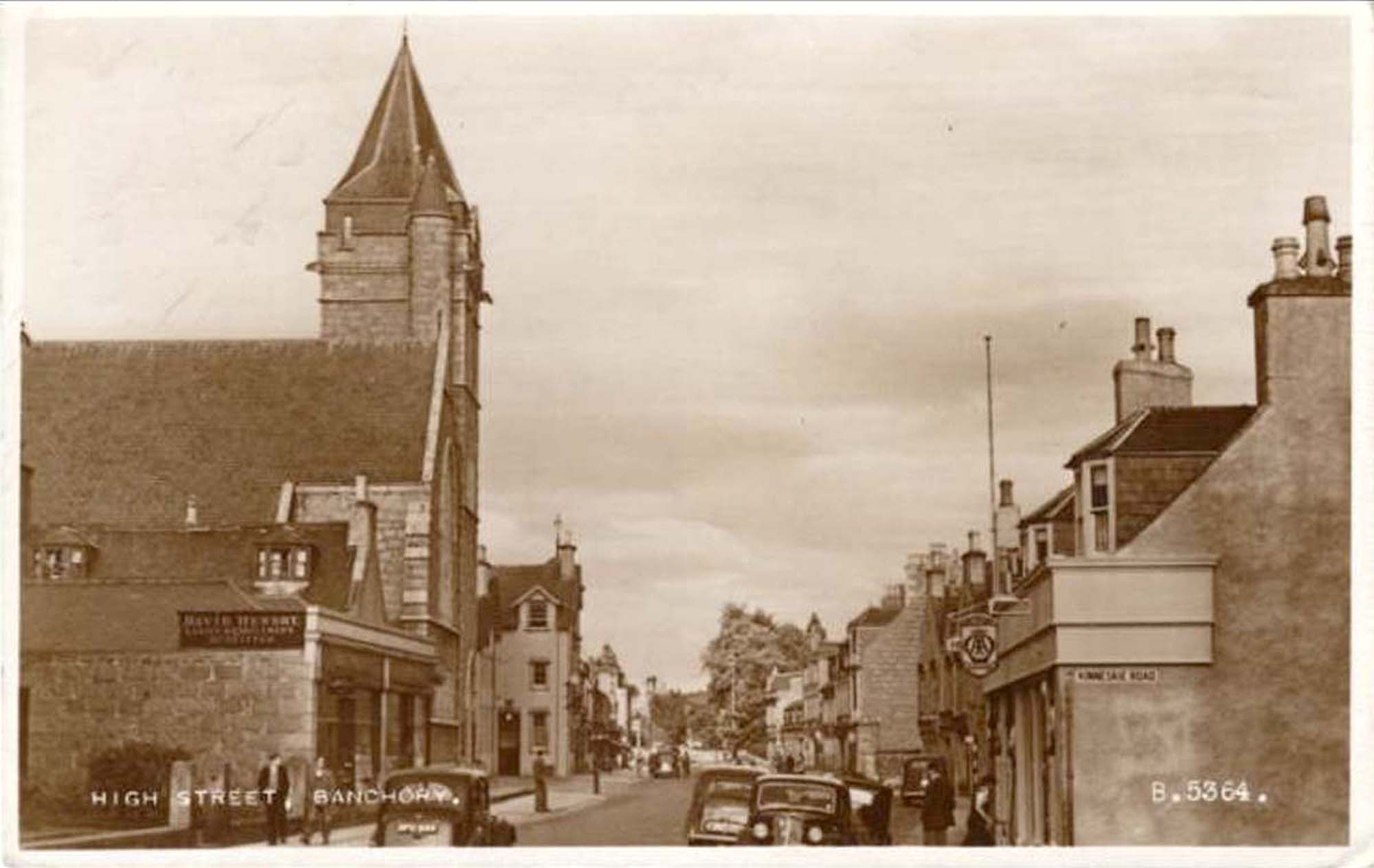 Banchory. High Street, circa 1940