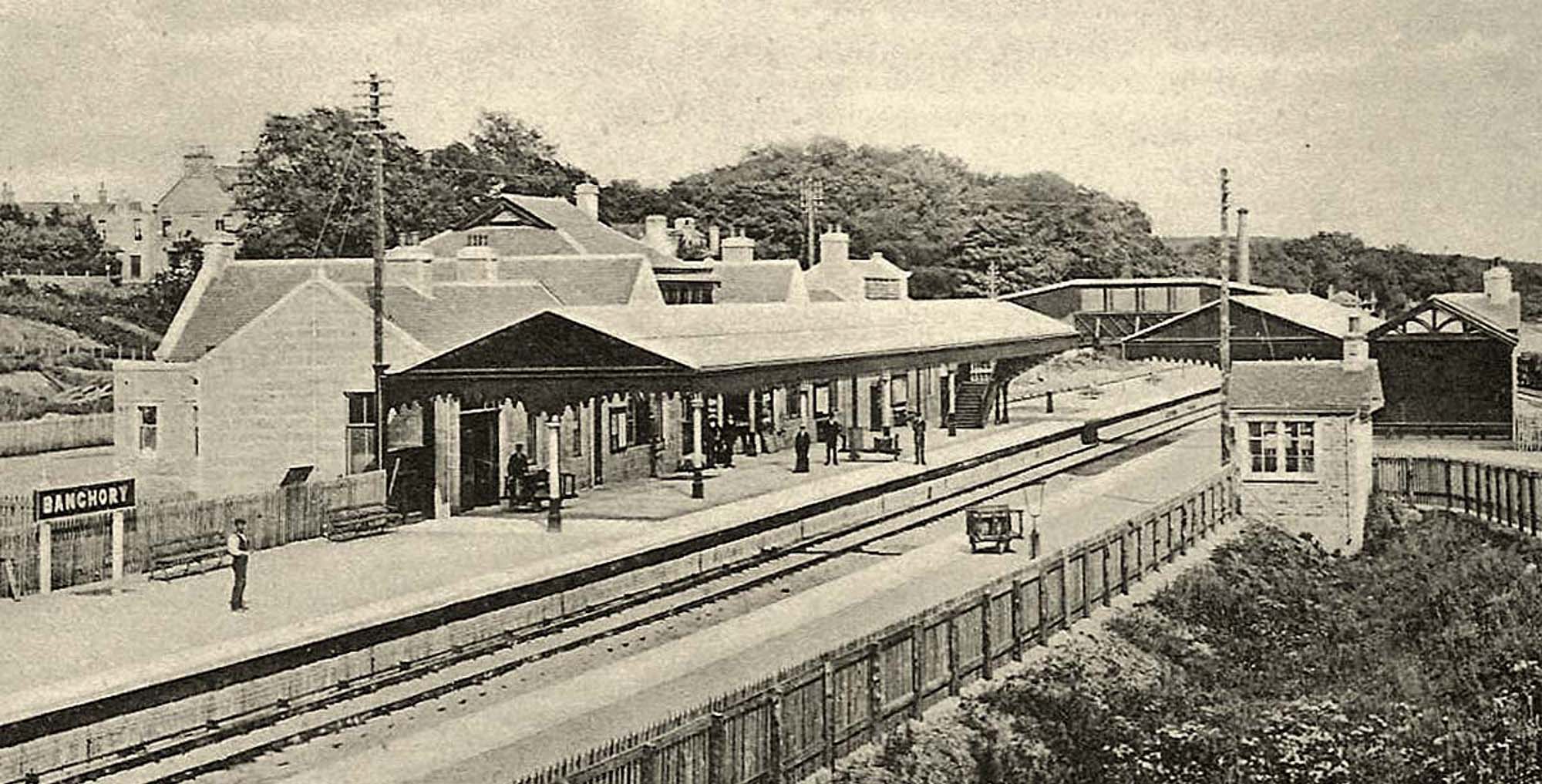 Banchory. Railway Station