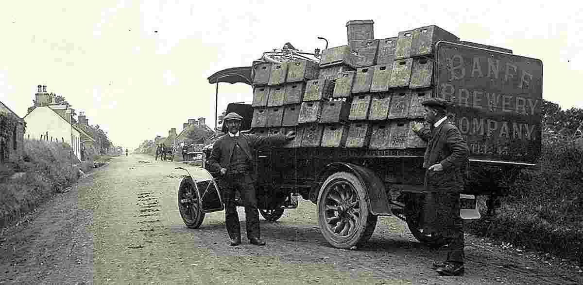 Banff. Brewery Truck