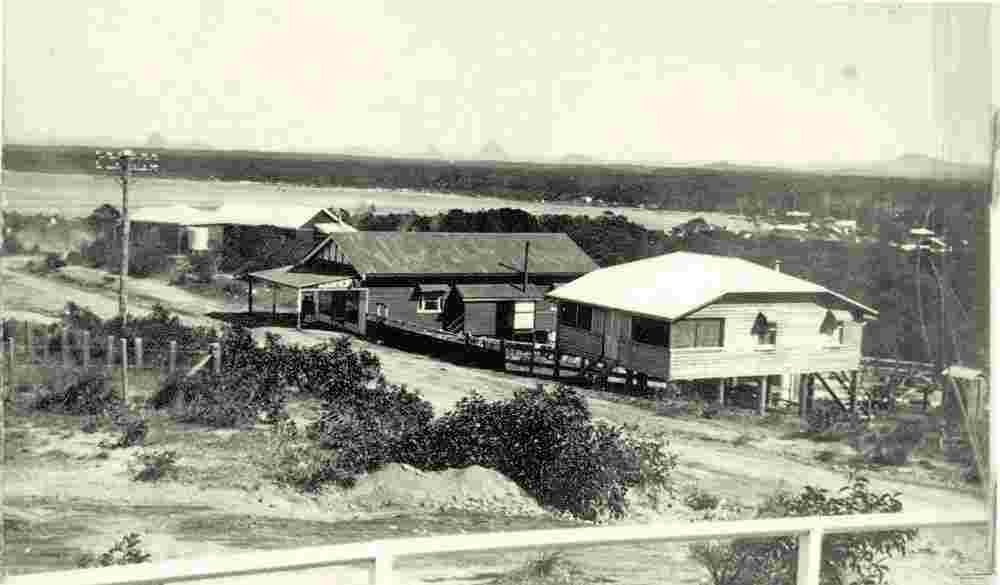 Caloundra. Panorama of the city, 1934