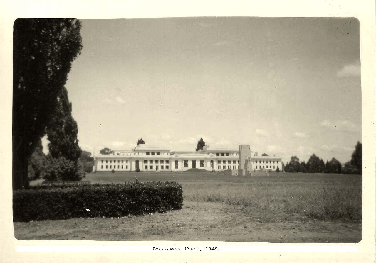 Canberra. Old Parliament House, 1948