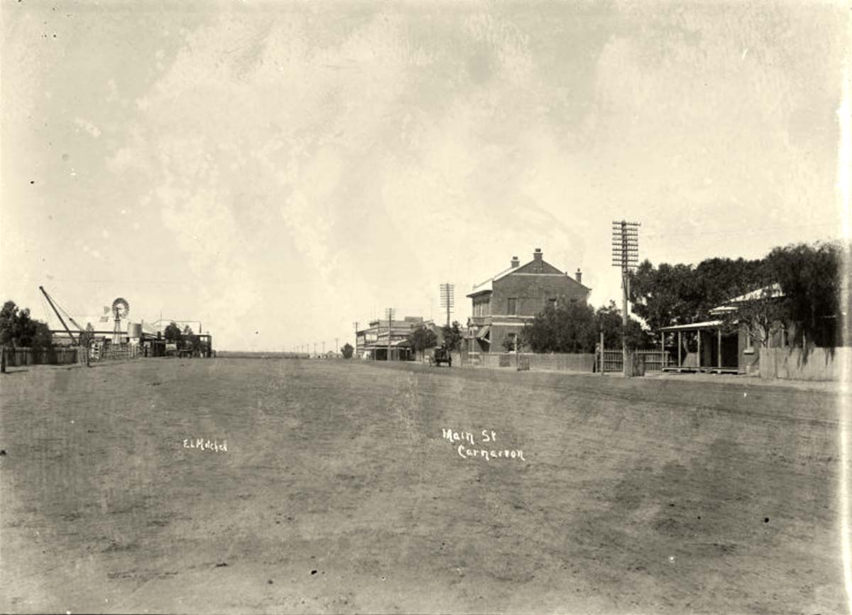Carnarvon. Alexandra Street, 1910