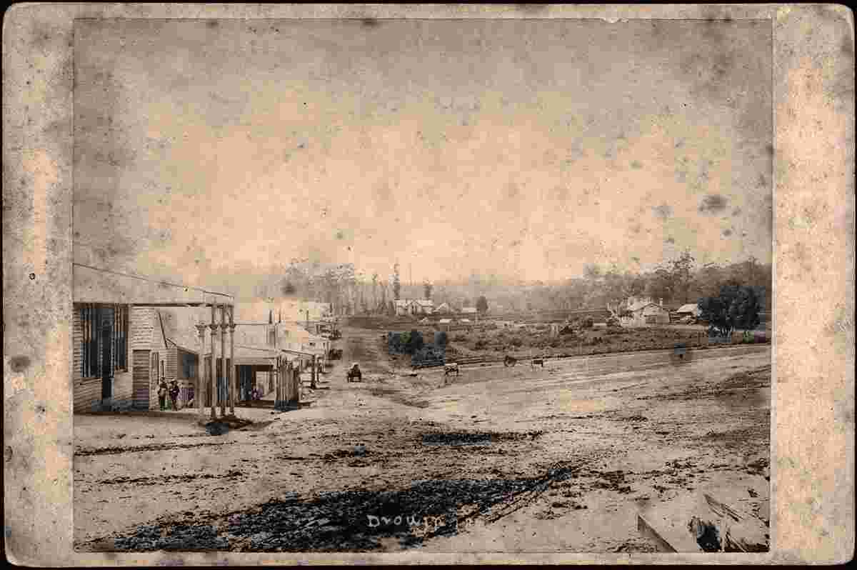 Drouin. Main street, 1891