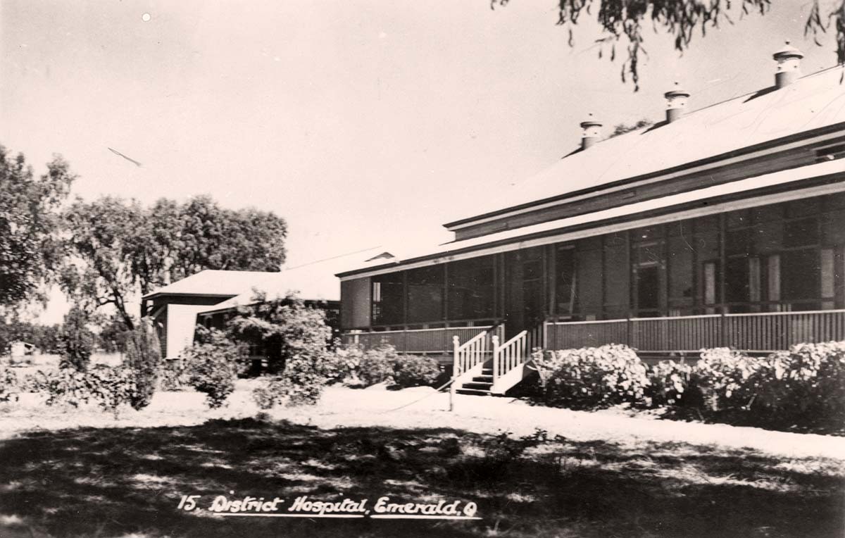 Emerald. District Hospital, circa 1938