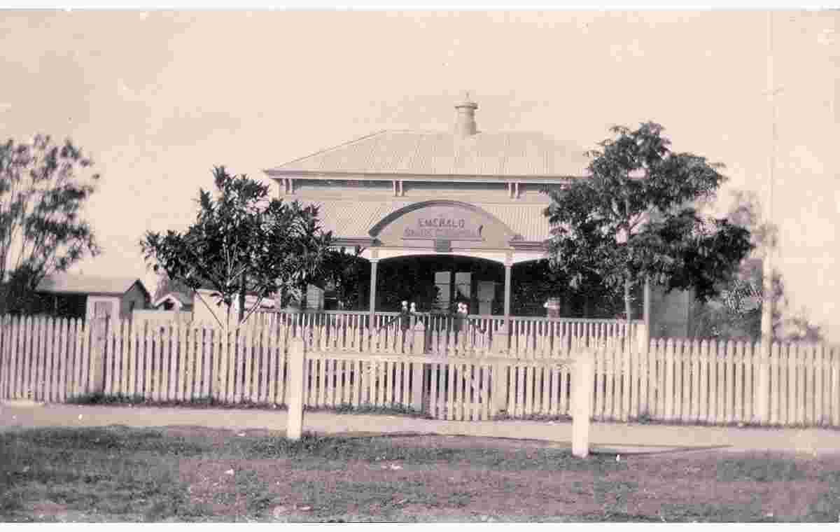 Emerald. View of the Emerald Shire Council Hall, 1924
