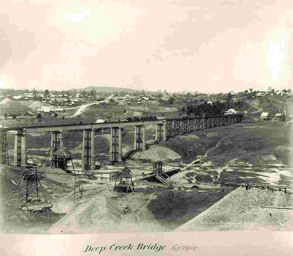 Gympie. Deep Creek Bridge, circa 1890