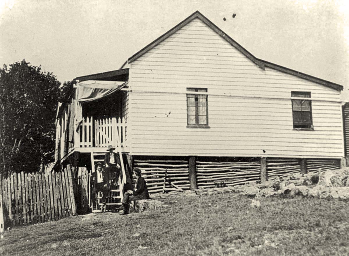 Hervey Bay. Lighthouse on Woody Island, circa 1906