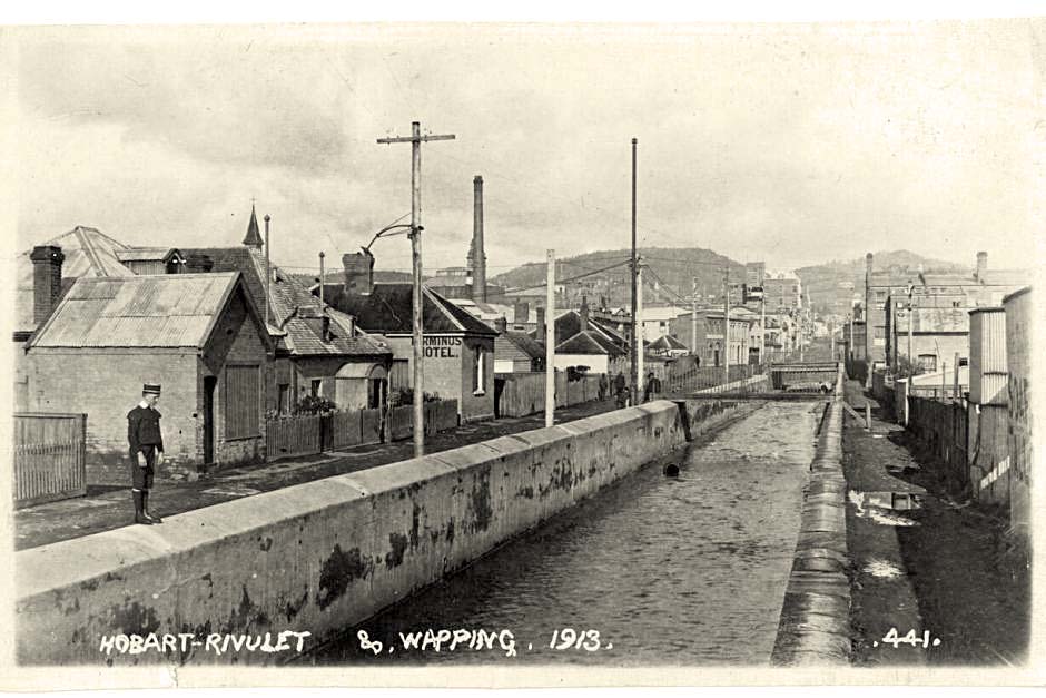 Hobart. Panorama of city, 1913