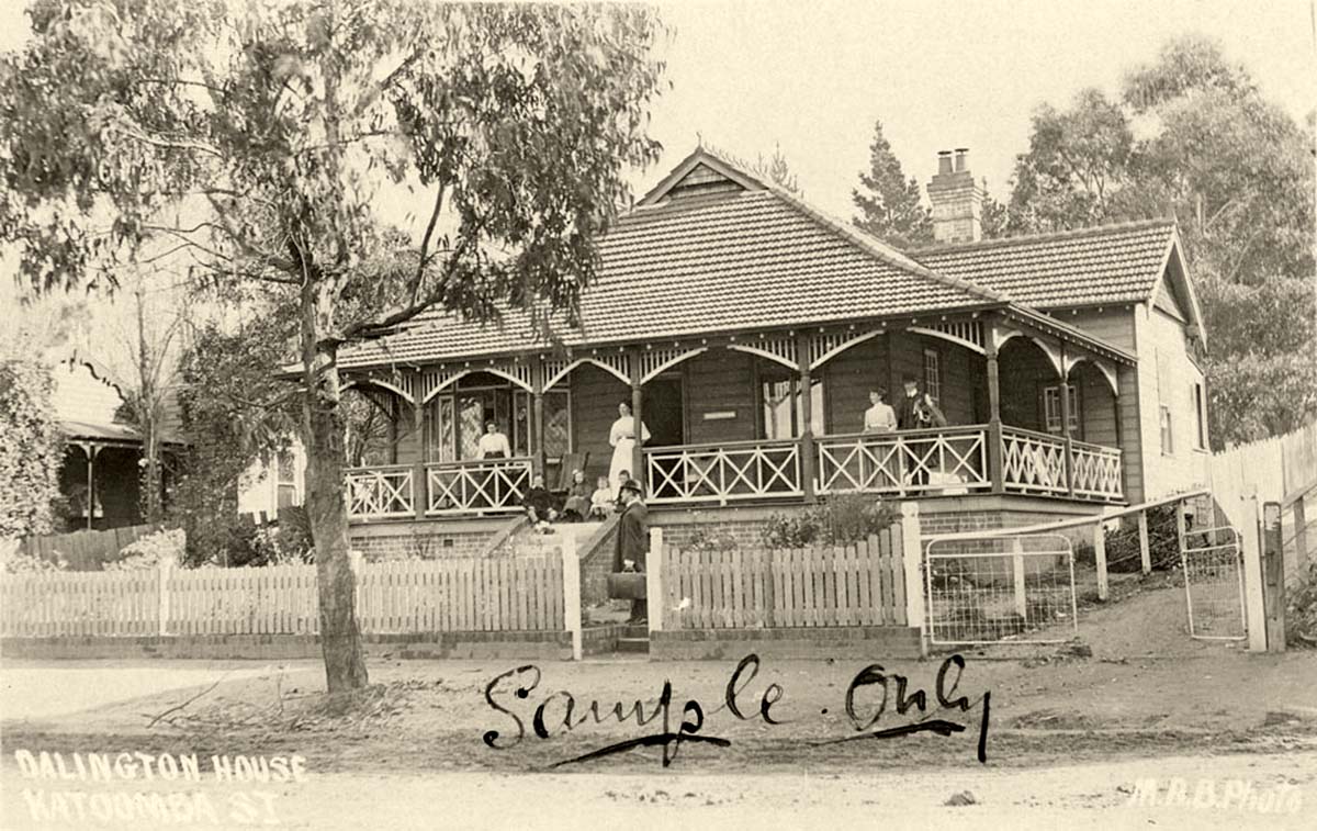 Katoomba. Dalington House at Katoomba Street, between 1900 and 1927