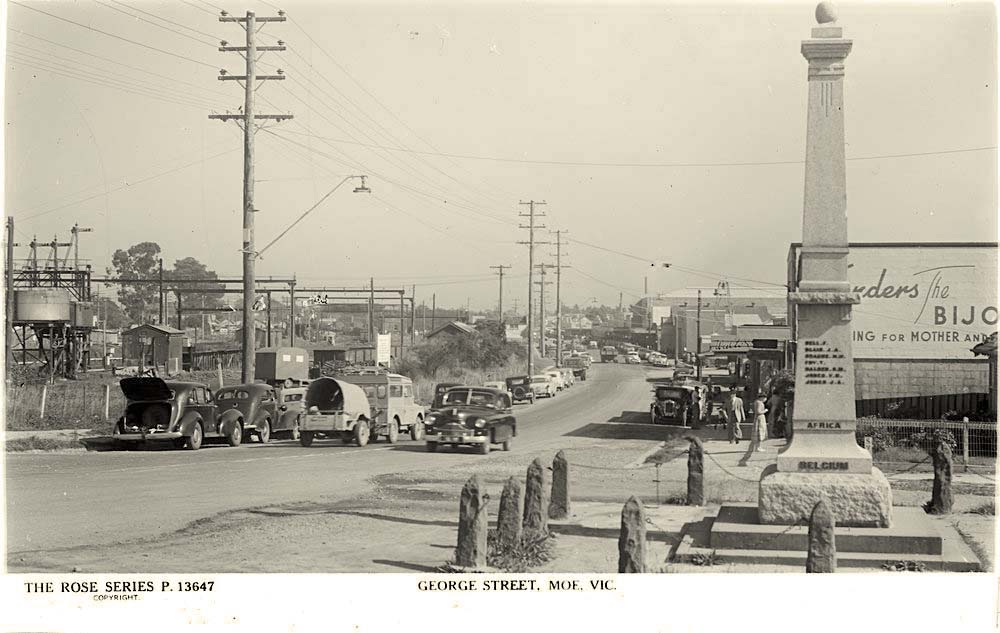 Latrobe (La Trobe). Moe - George Street