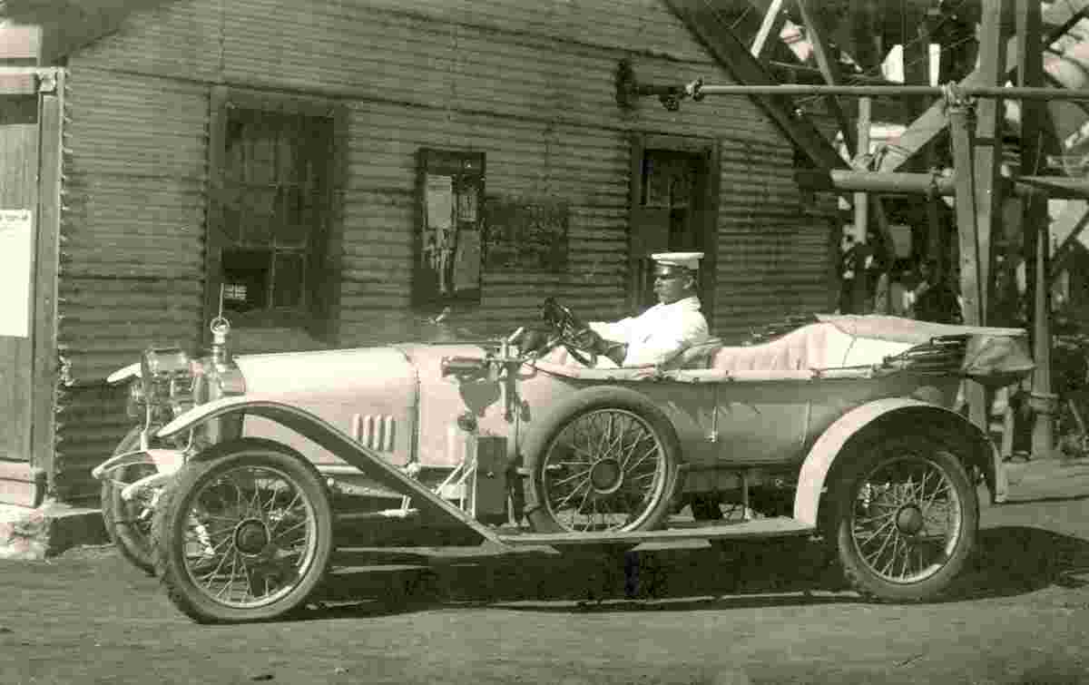 Leonora. Sunbeam car from the Sons of Gwalia Mine