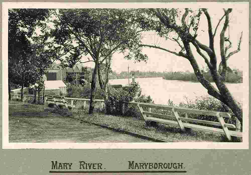 Maryborough. View of the Mary River, 1924