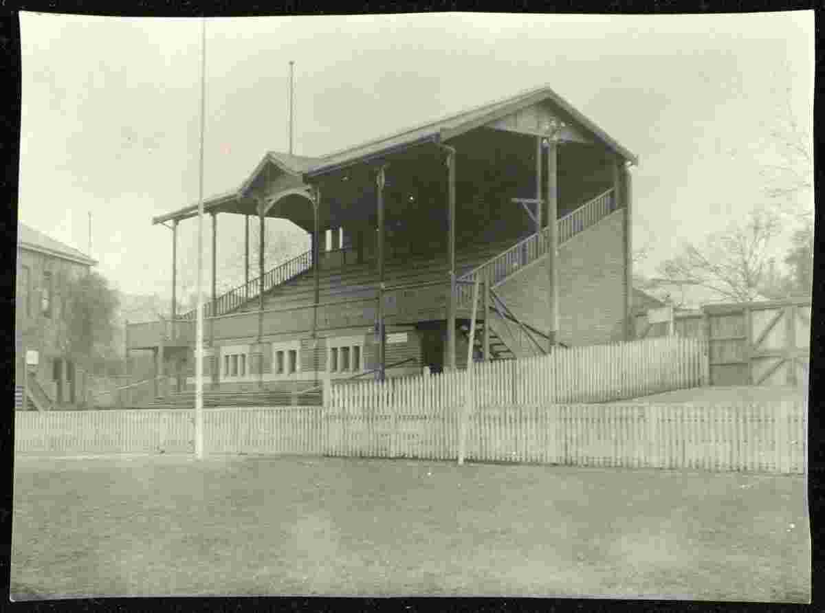 Melbourne. East Melbourne Cricket ground, Grand stand, 1921