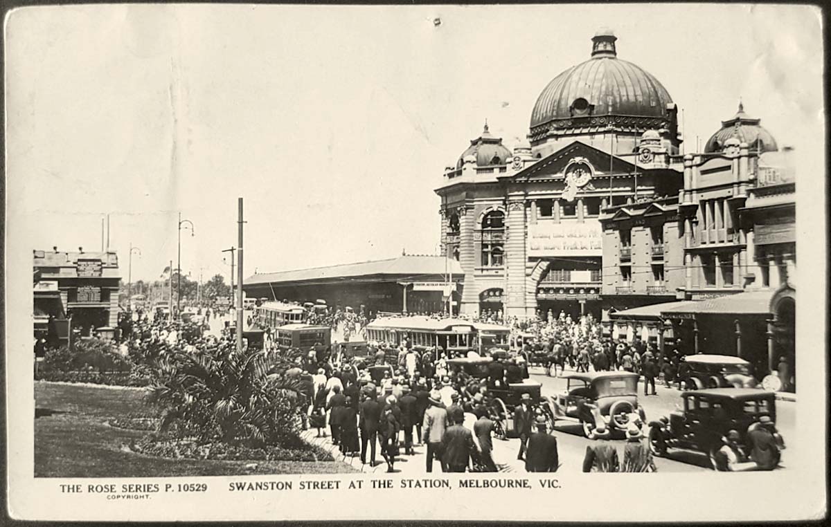 Melbourne. Flinders Street Station