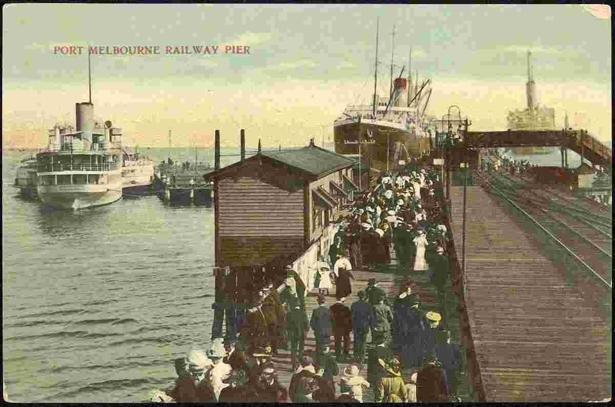 Port Melbourne, Railway Pier