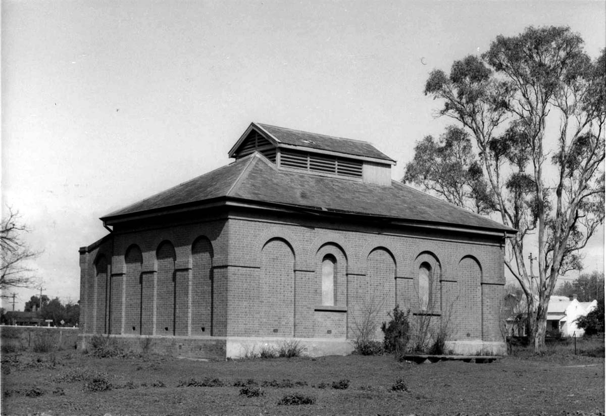 Moama. Echuca, Pumping Station, near Moama Bridge, 1964
