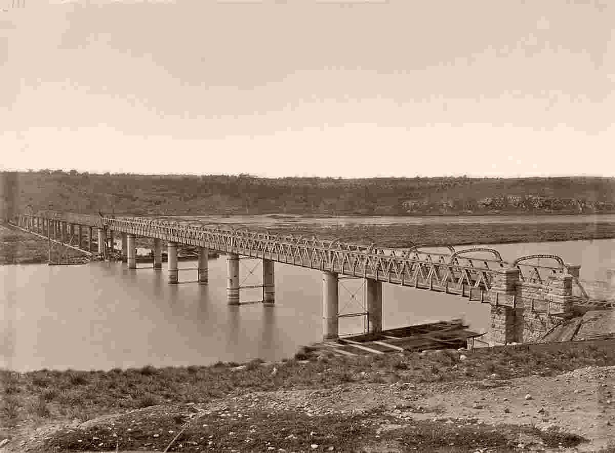 Murray Bridge. Bridge, 1870