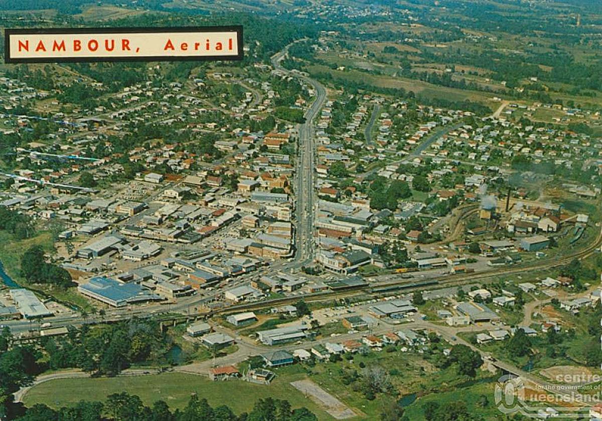 Nambour. Panorama of the city