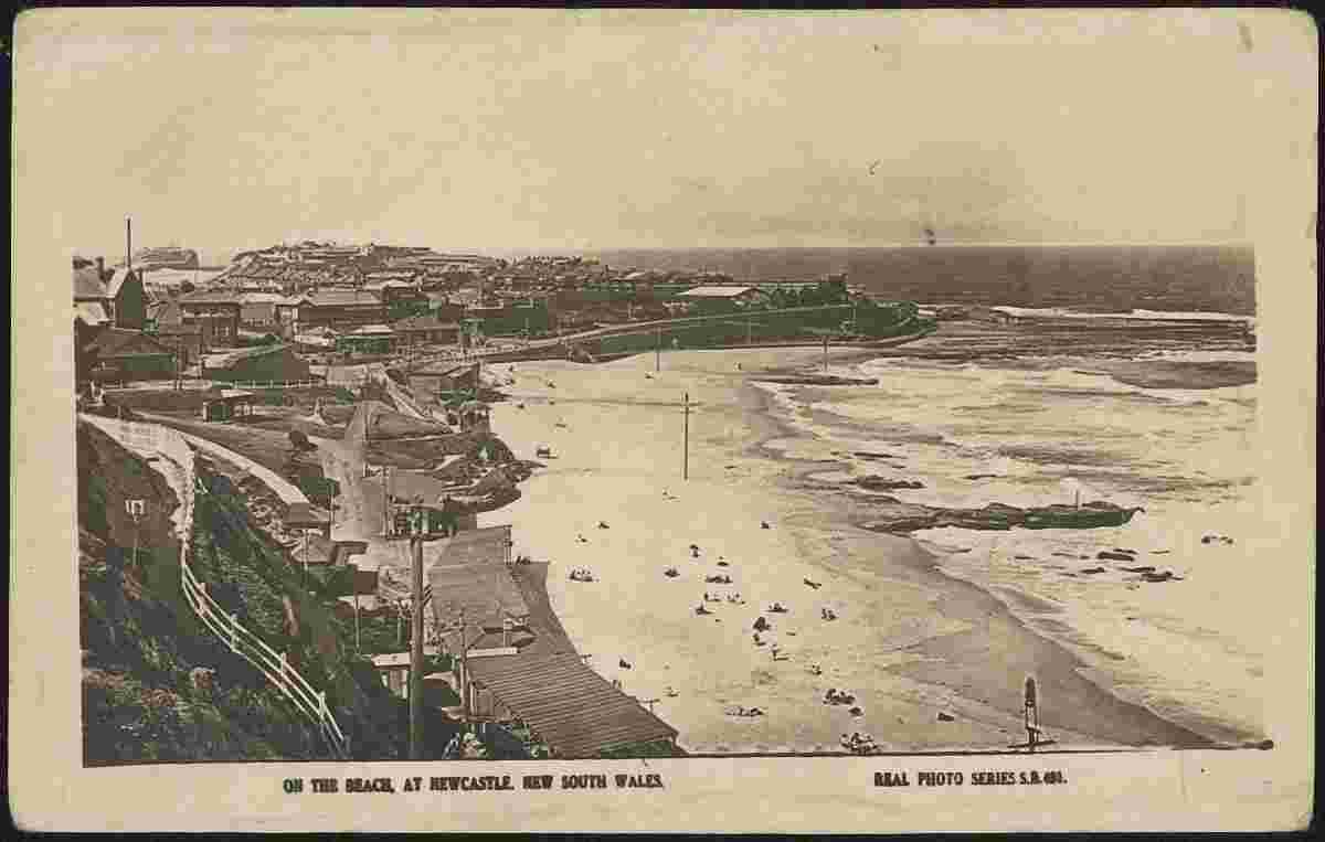Newcastle. On the Beach