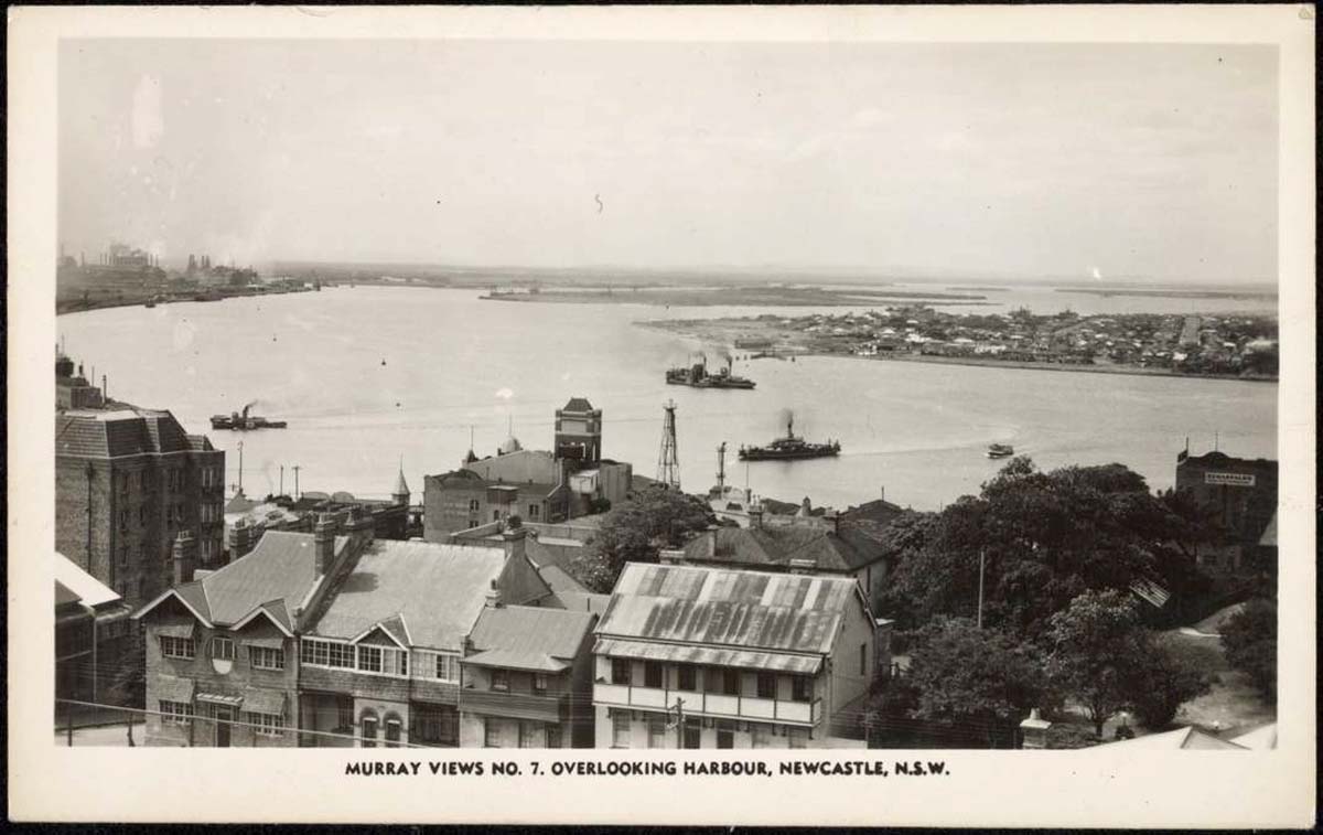 Newcastle. Overlooking Harbour