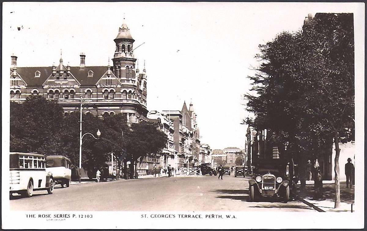 Perth. Saint Georges Terrace