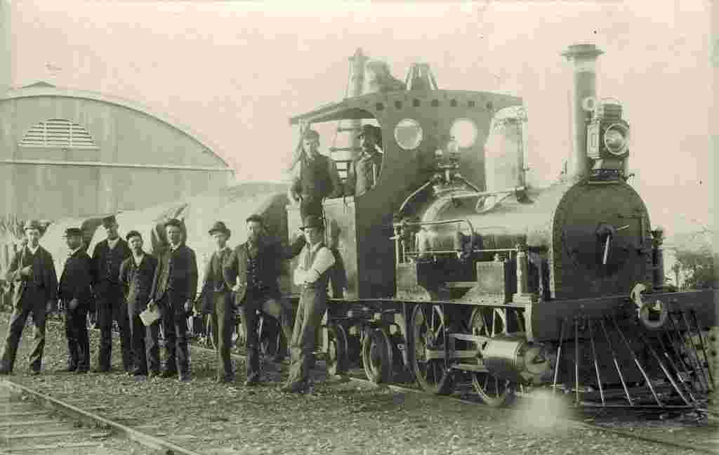 Port Augusta. 'Bob, the railway dog', 1887