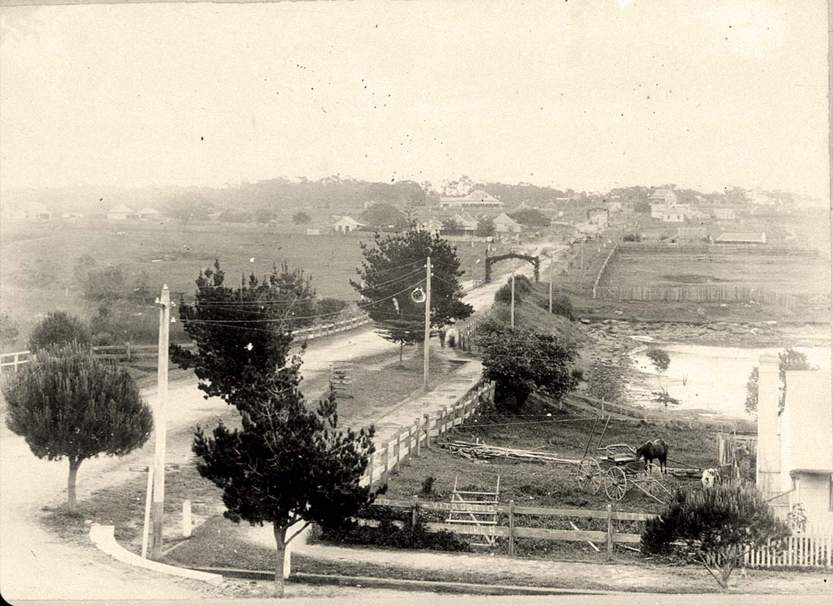Port Macquarie. Edwards corner looking down Gordon Street