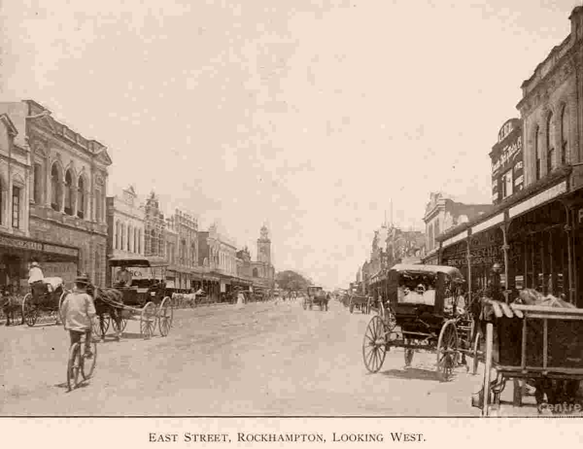 Rockhampton. East Street looking west