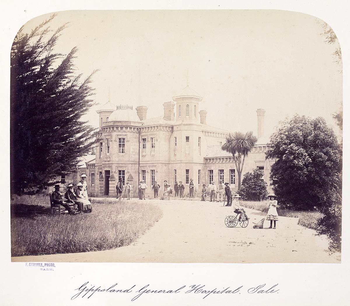 Sale. Gippsland General Hospital, between 1866 and 1885
