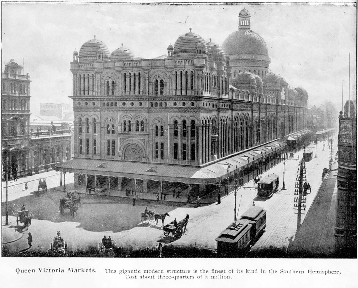 Sydney. Queen Victoria market building