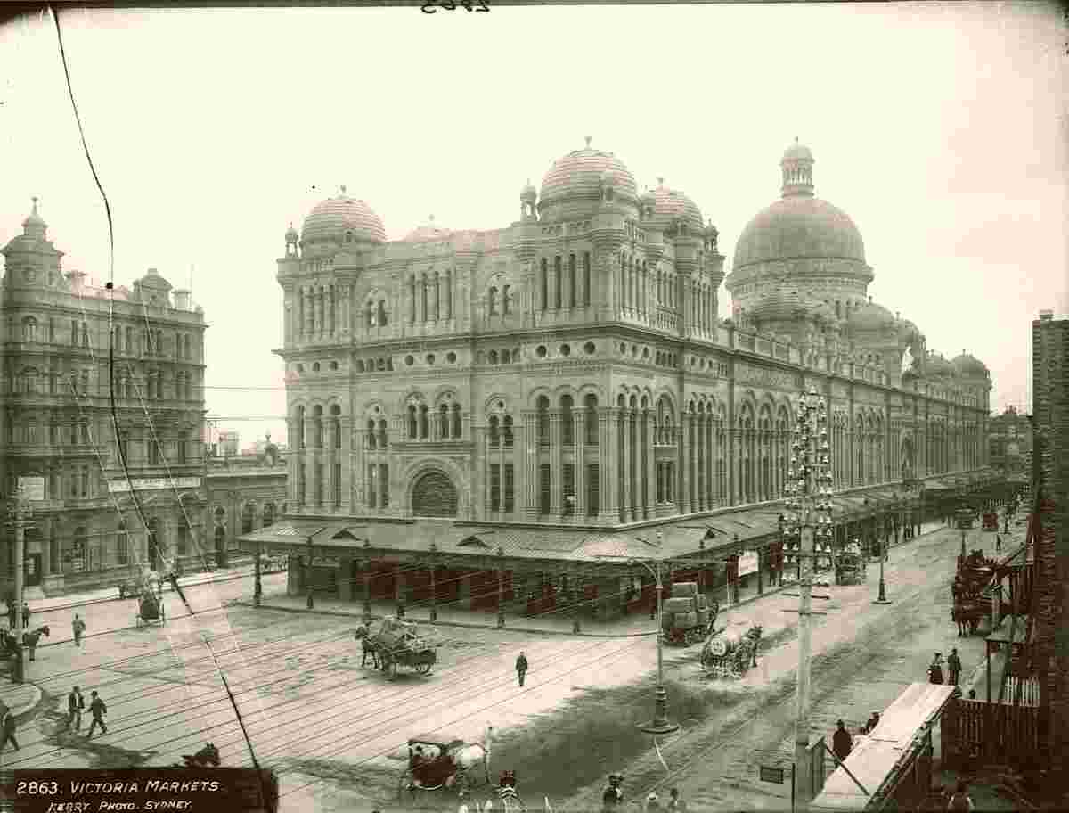 Sydney. Queen Victoria market building