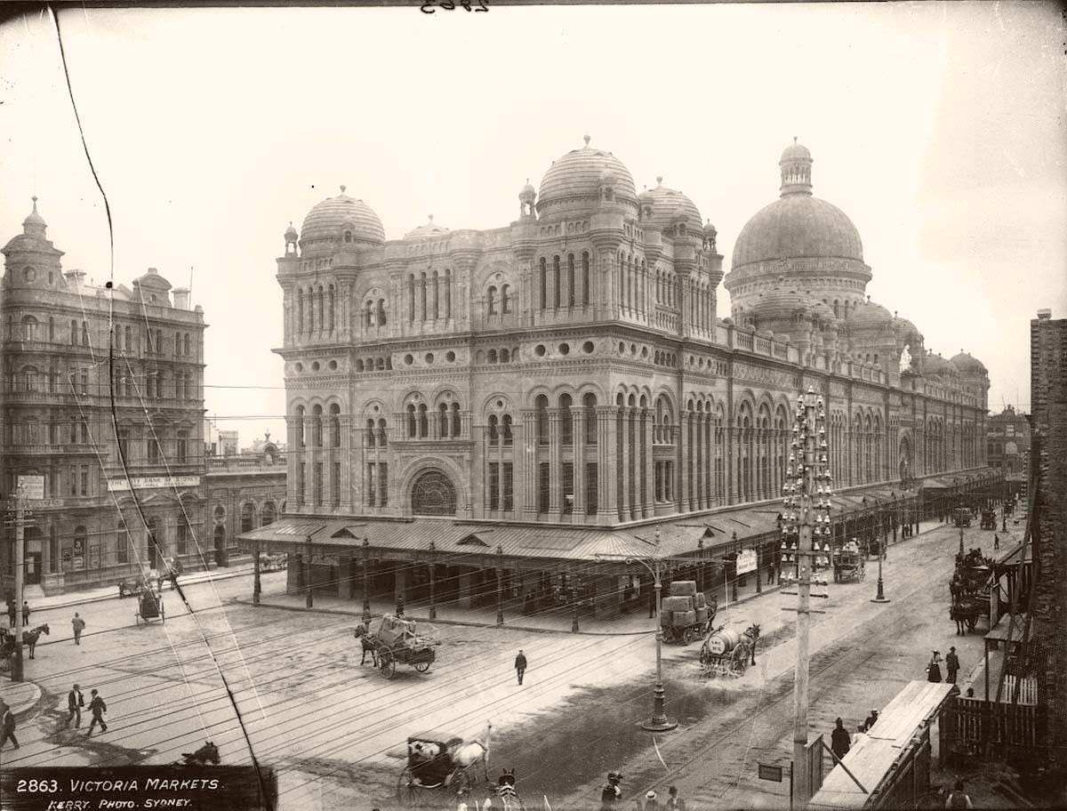 Sydney. Queen Victoria market building