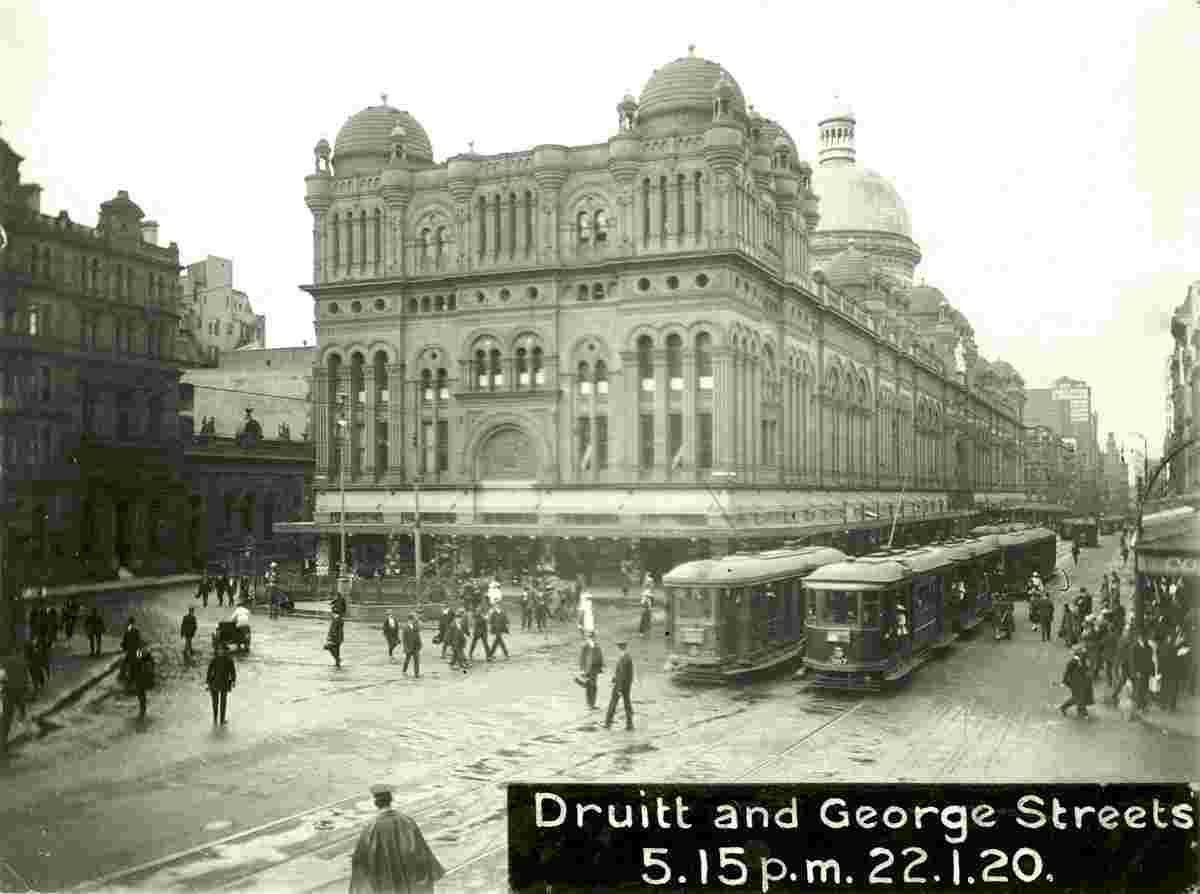 Sydney. Queen Victoria market building