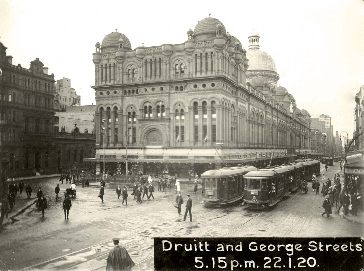 Sydney. Queen Victoria market building