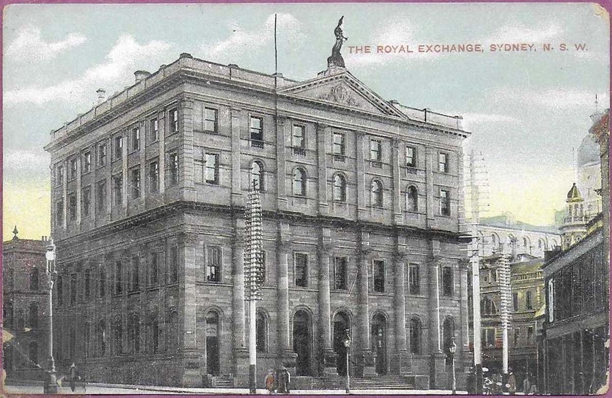 Sydney. Royal Exchange