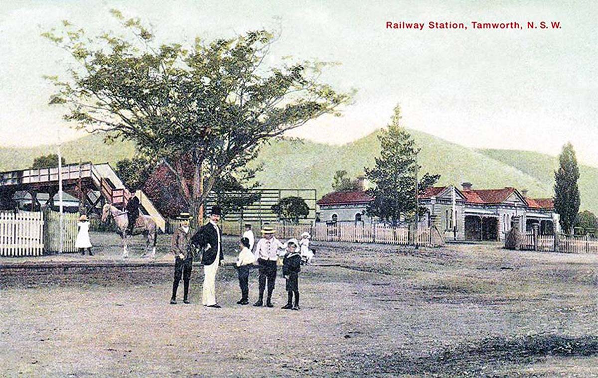 Tamworth. Railway Station