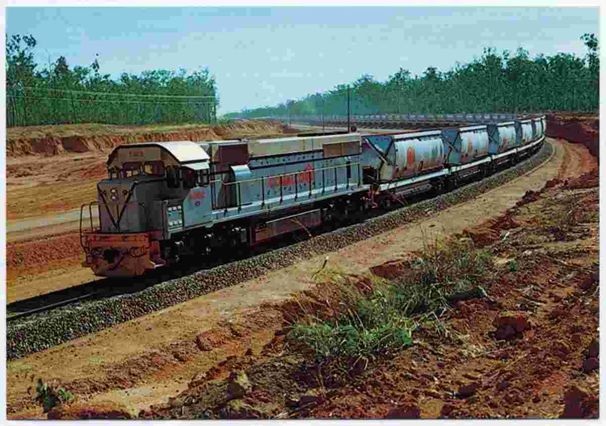 Weipa. Ore Train