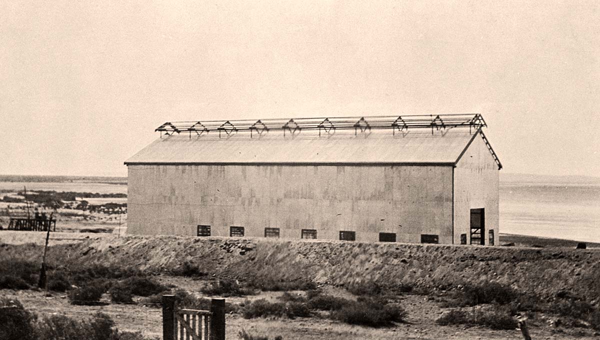 Whyalla. Power House under construction, 1915