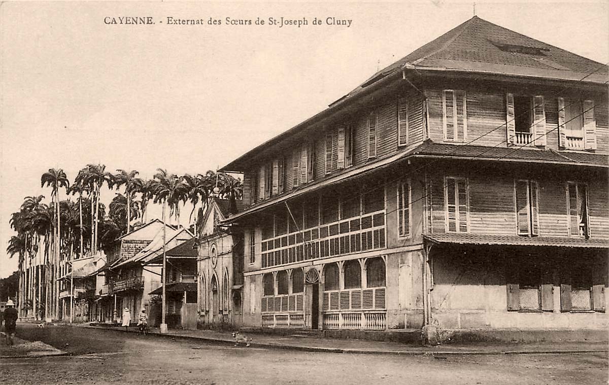 Cayenne. Day school for the Sisters of St Joseph de Cluny
