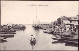 Cayenne. Laussat Canal